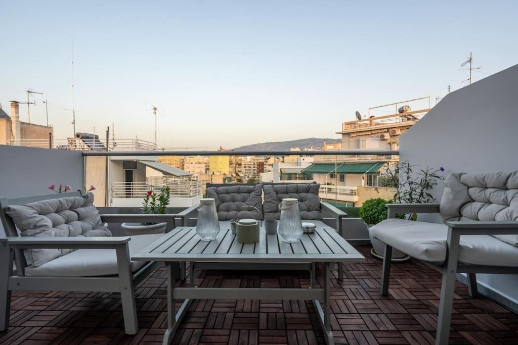 Duplex Acropolis View 2 Balconies Appartement Athene Buitenkant foto