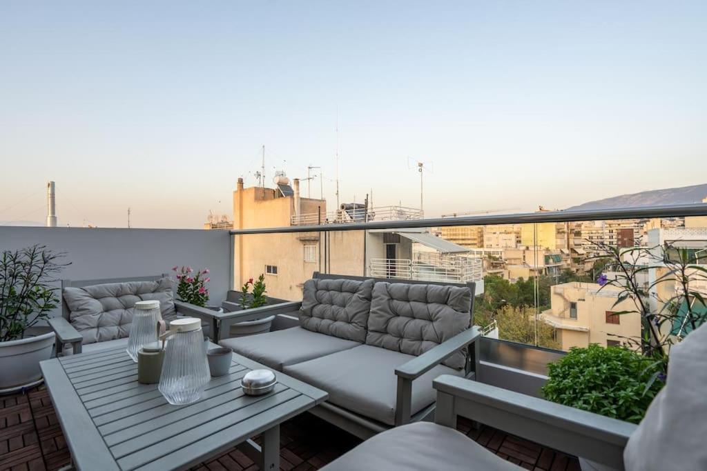 Duplex Acropolis View 2 Balconies Appartement Athene Buitenkant foto